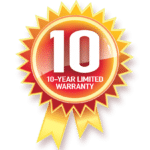 10 year warranty for shade sails