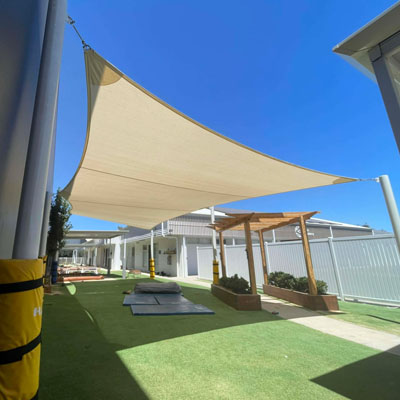 Commercial Shade Sails - Childcare